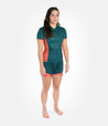 Academy + Deep Forest Green Women's Rashguard Rashguard