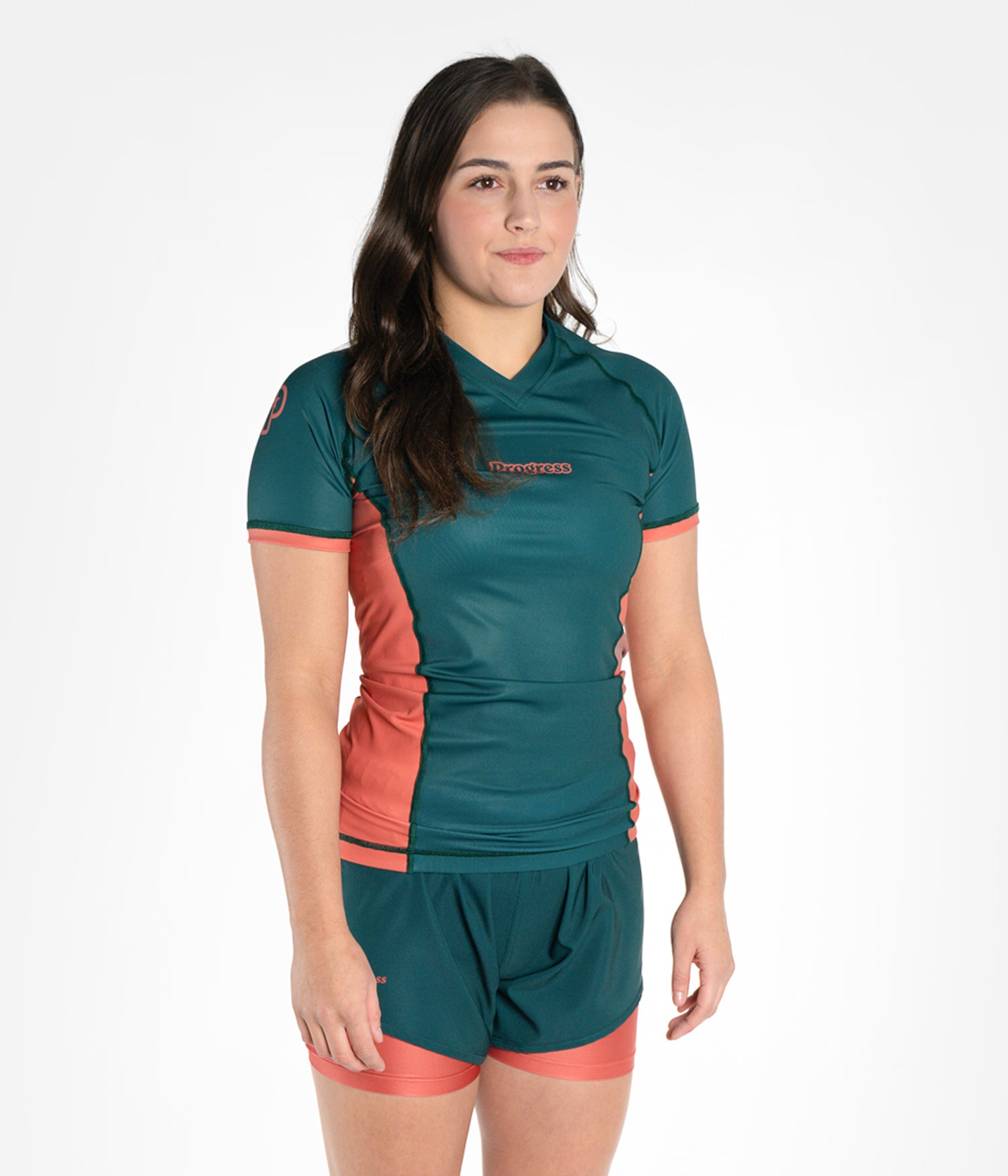 Academy + Deep Forest Green Women's Rashguard Rashguard