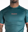 Academy + Deep Forest Green Rashguard Rashguard