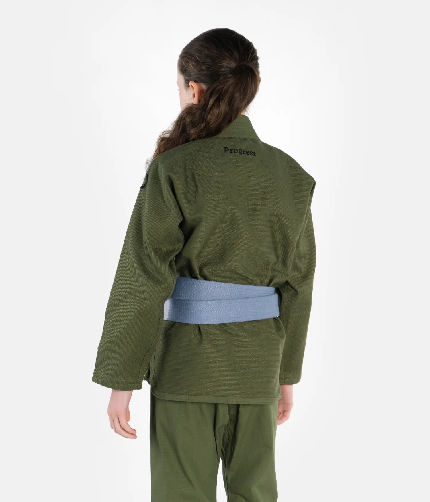 Kids Academy Gi - Forest Green (with FREE Whitebelt) Kimono