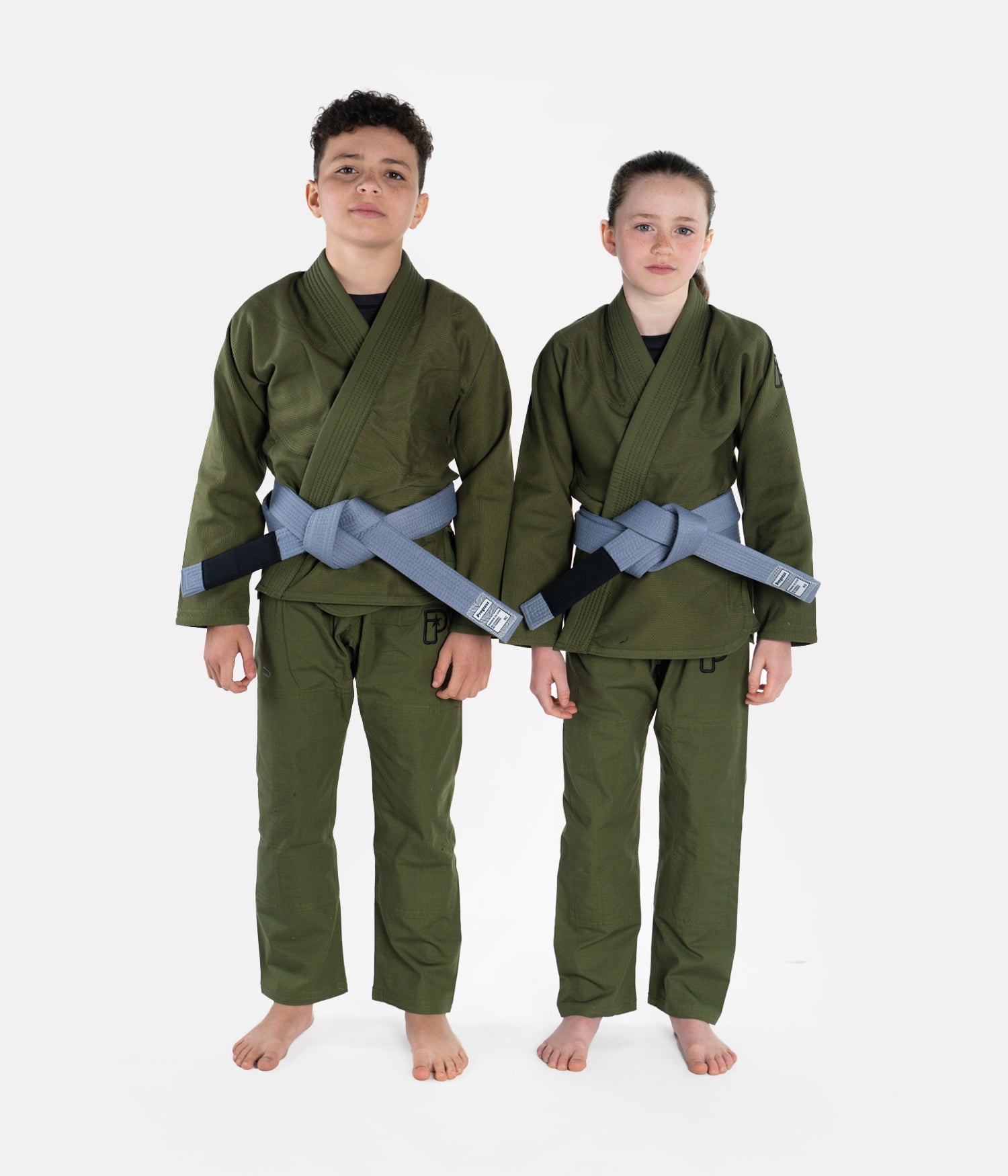 Kids Academy Gi - Forest Green (with FREE Whitebelt) Kimono