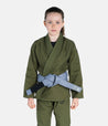 Kids Academy Gi - Forest Green (with FREE Whitebelt) Kimono