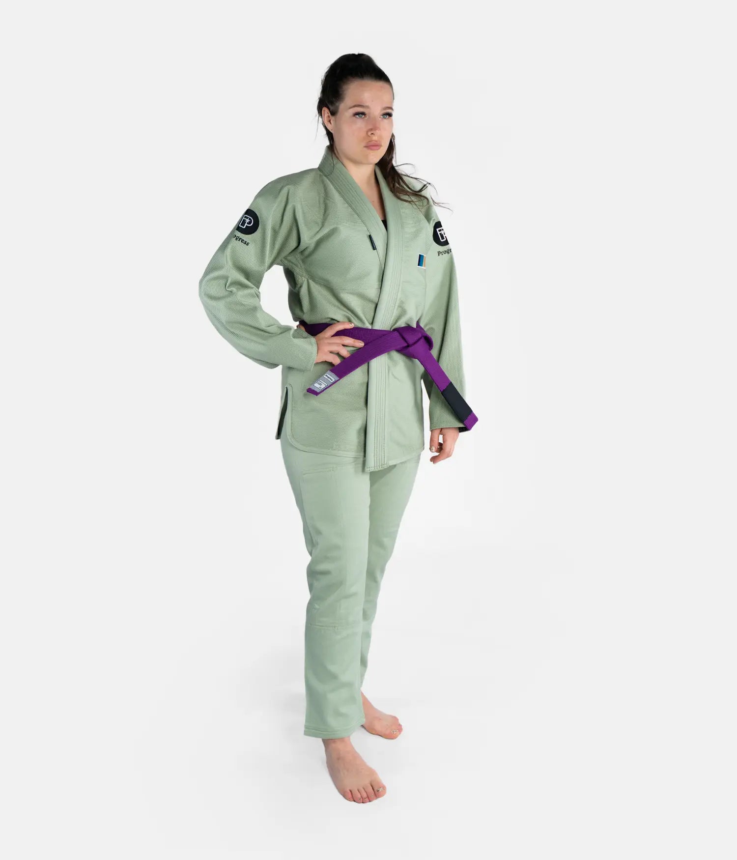 Women's M6 Mark 6 - Olive Green Kimono