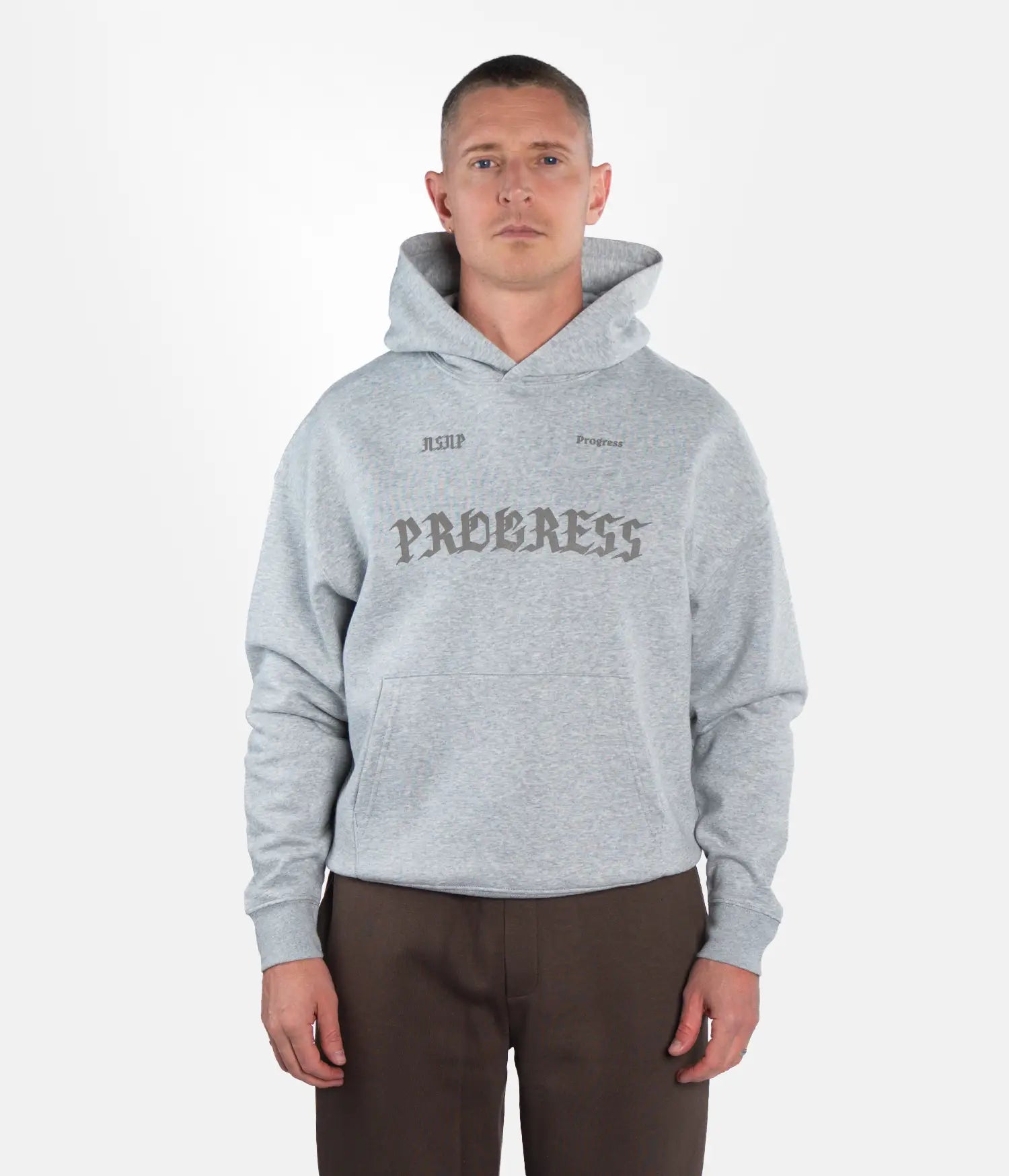 Hazed Ink Hoodie - Heather Grey Hoodie