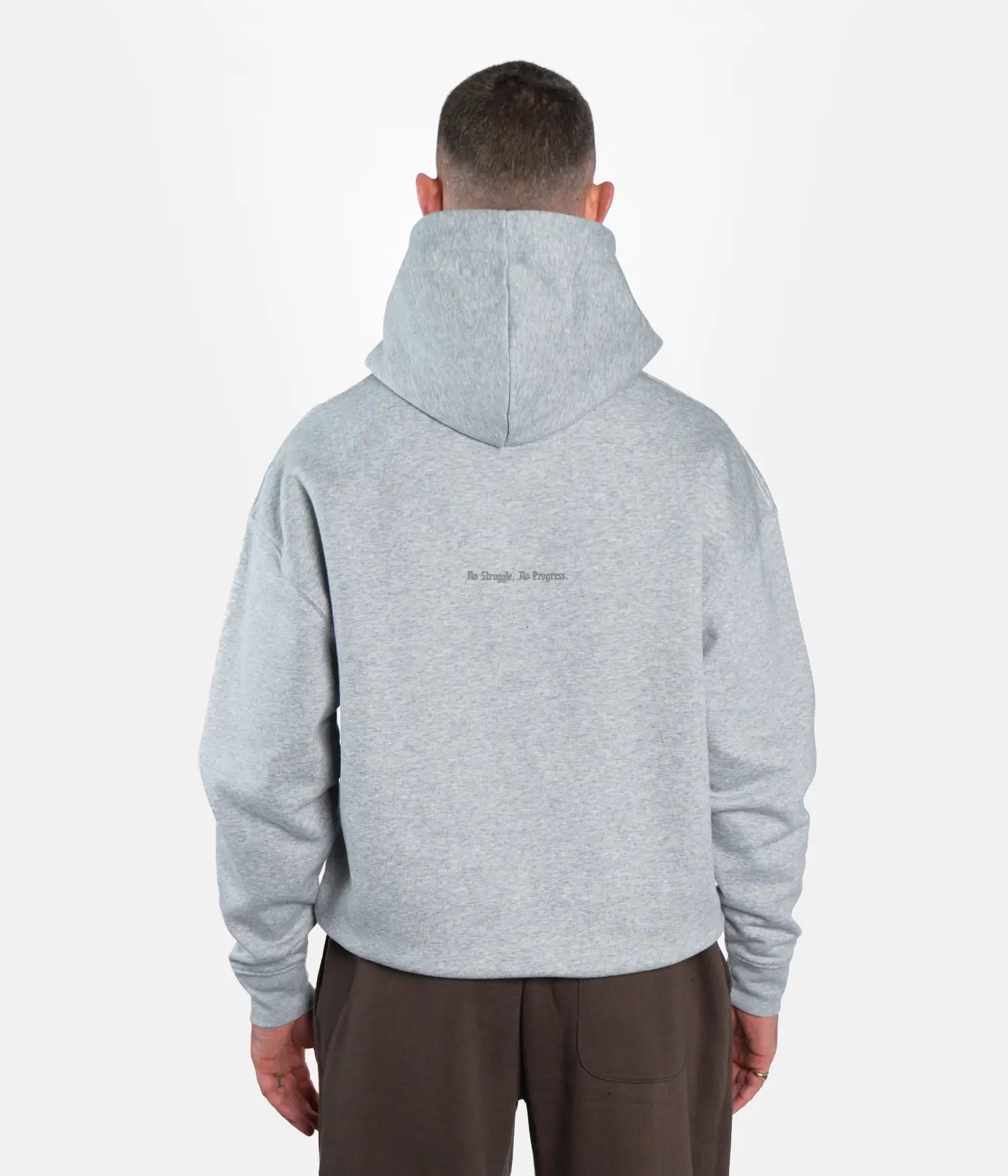 Hazed Ink Hoodie - Heather Grey Hoodie