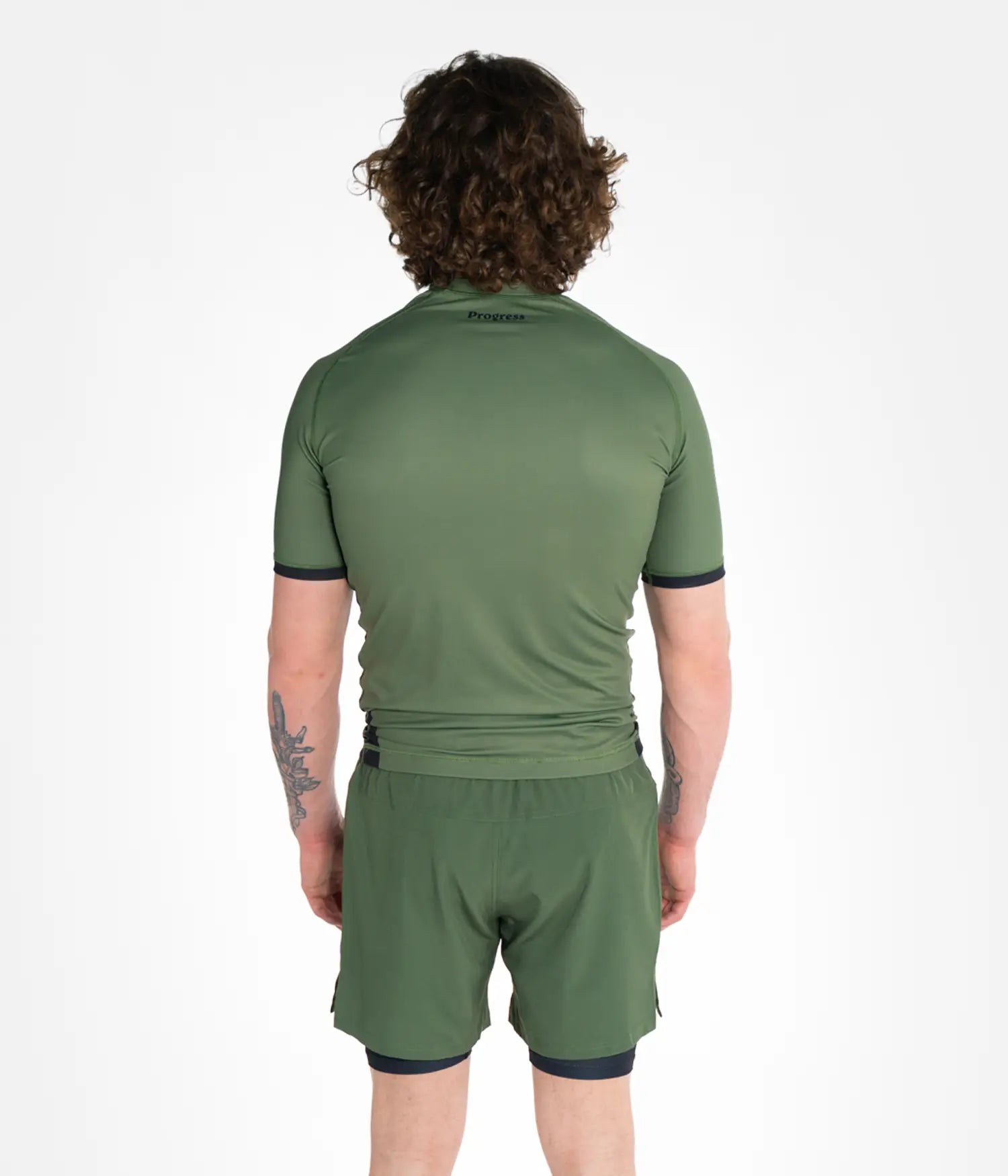 Academy + Rashguard - Khaki Rashguard