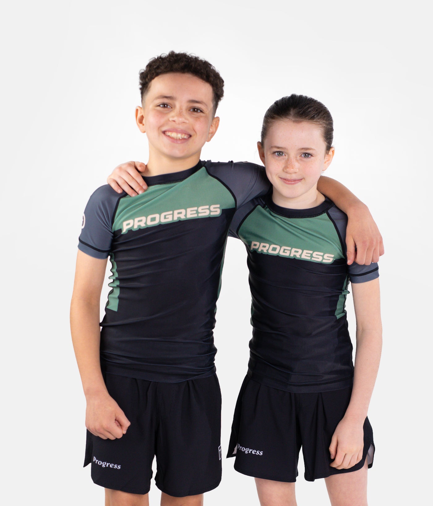 The Sugar Skull Kids- Green Rashguard 