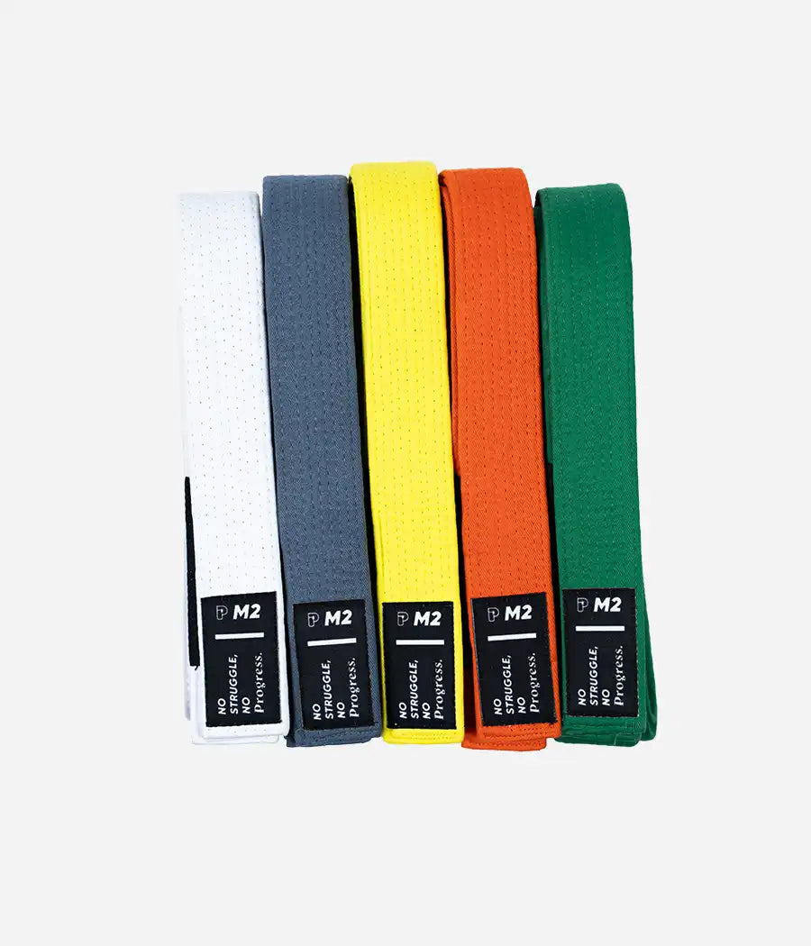 Kids BJJ Belt Belt M00 White