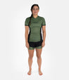 Academy + Khaki Women's Rashguard Rashguard