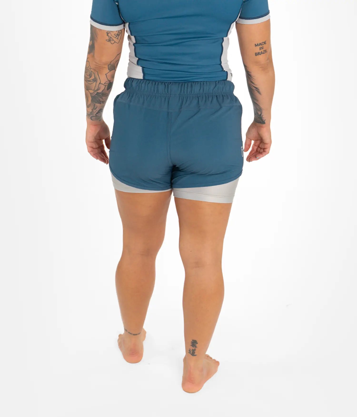 Women's Academy + Hybrid Shorts - Moonlight Blue Shorts