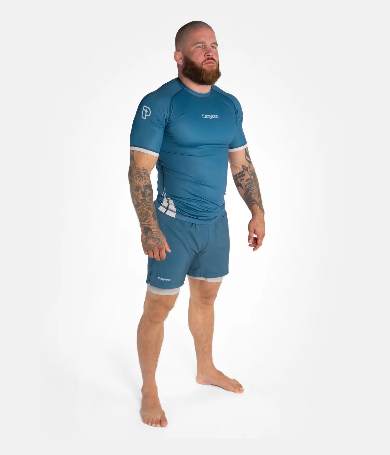 Academy + Rashguard - Moonlight Blue Rashguard