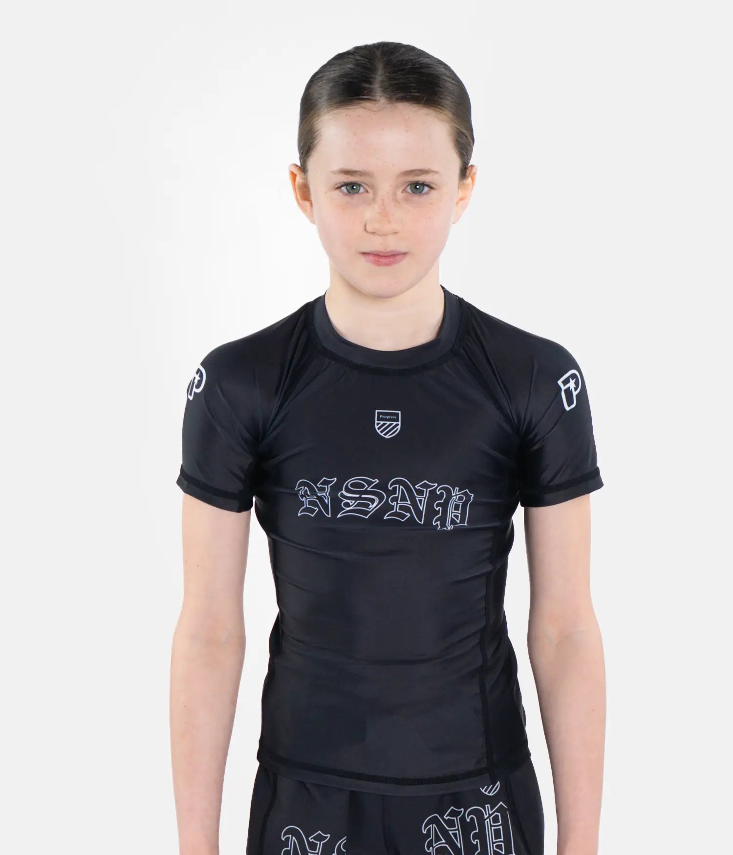 NSNP Kids Rashguard - Black Rashguard