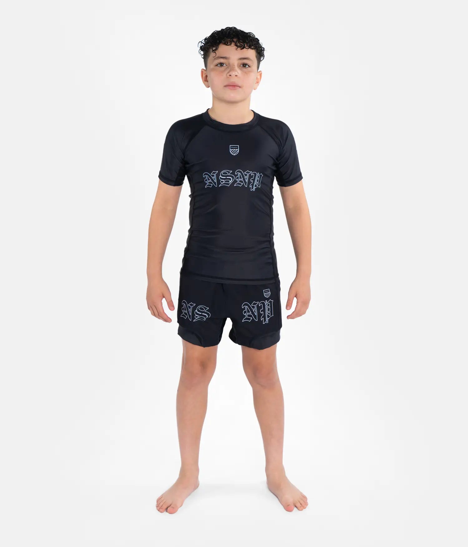 NSNP Kids Rashguard - Black Rashguard