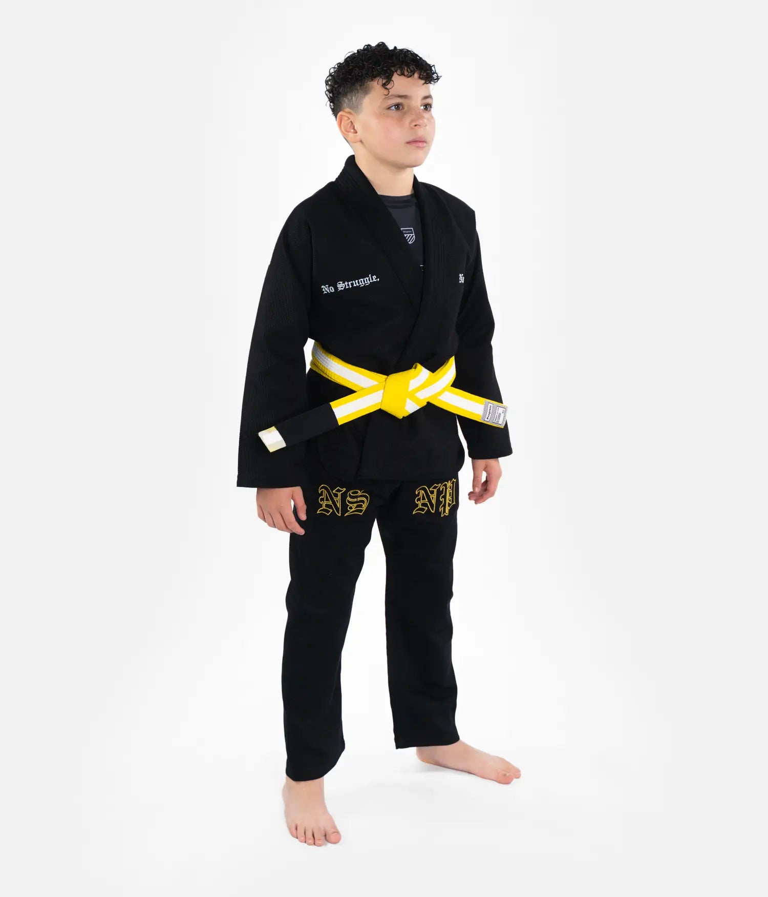 Kids NSNP Gi - Black Kimono