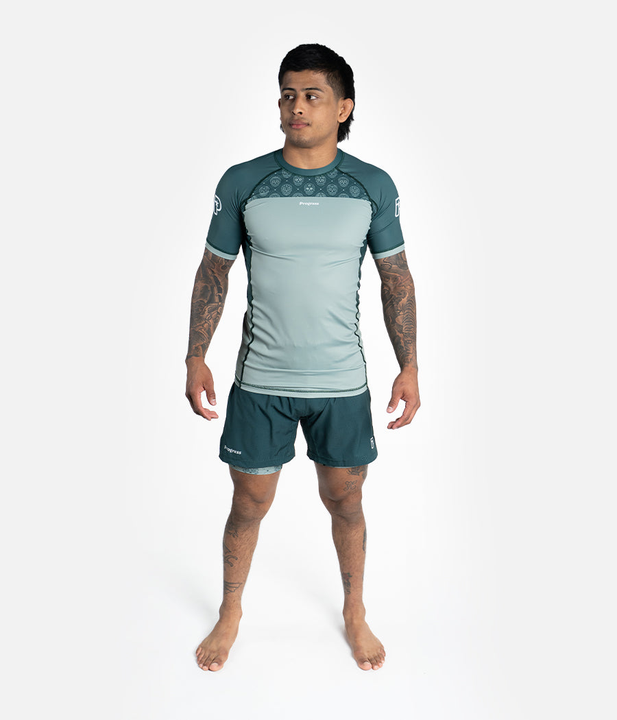 Calavera Rashguard - Olive Rashguard XS