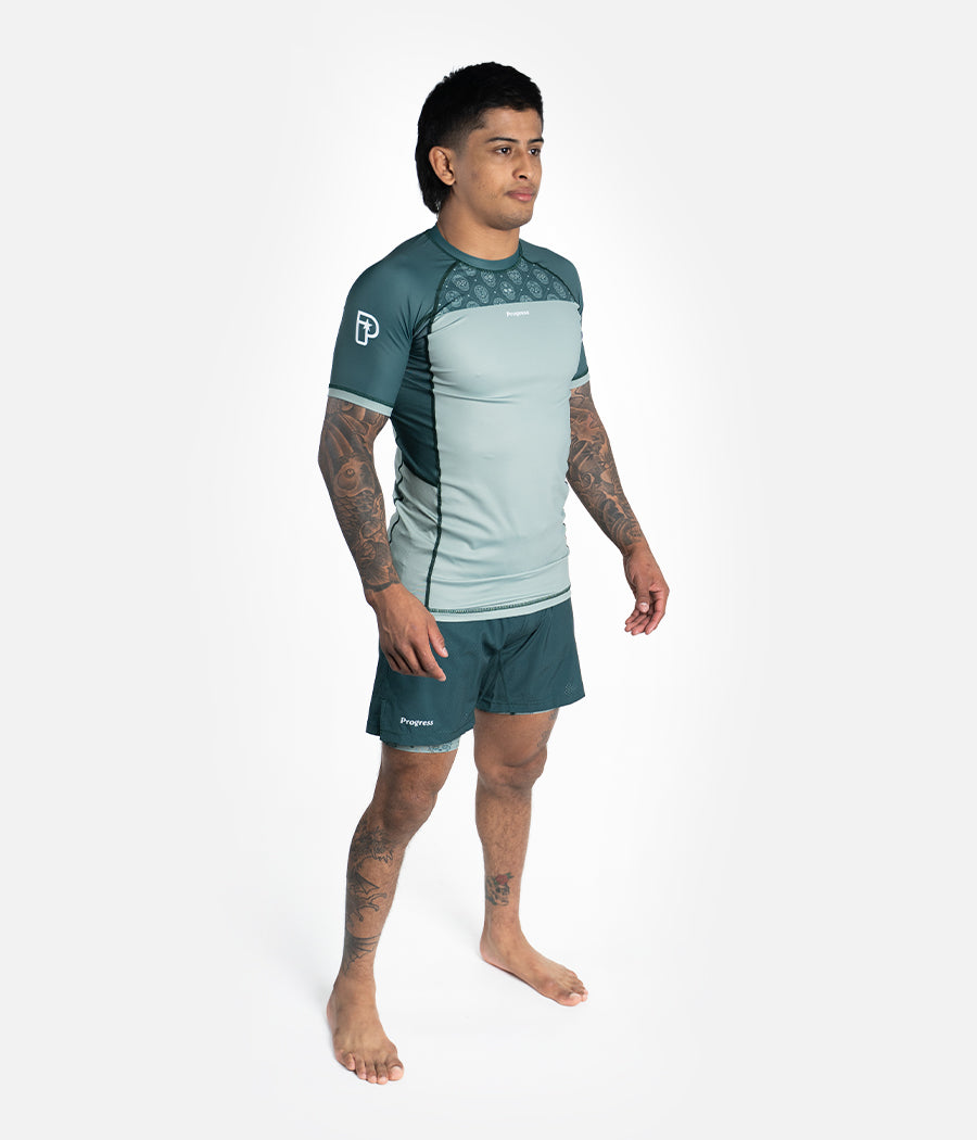 Calavera Rashguard - Olive Rashguard