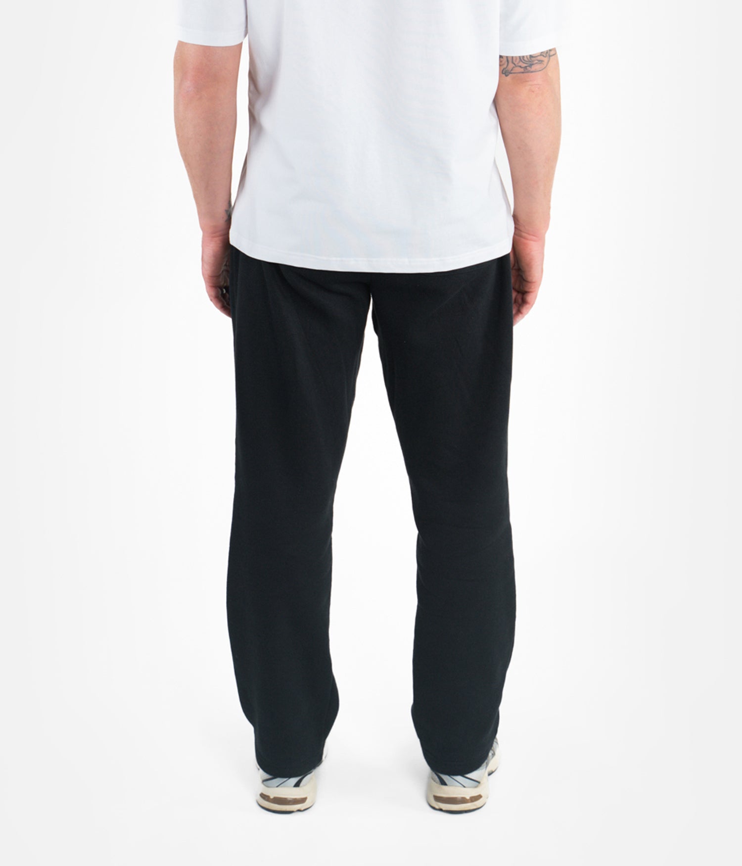 Progress Open Pleat Joggers - Black Joggers