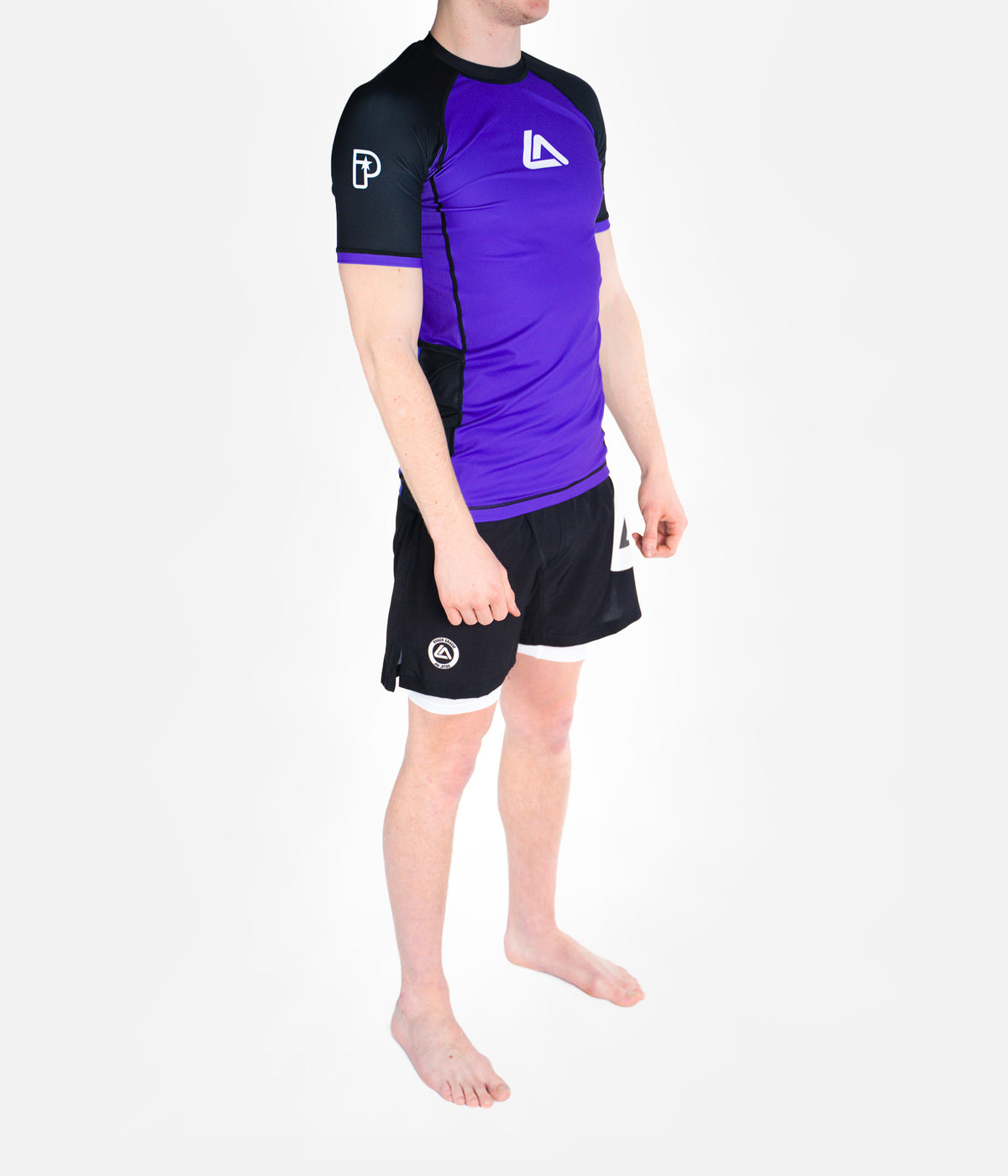 RGA Ranked Rashguard - Purple Rashguard XS