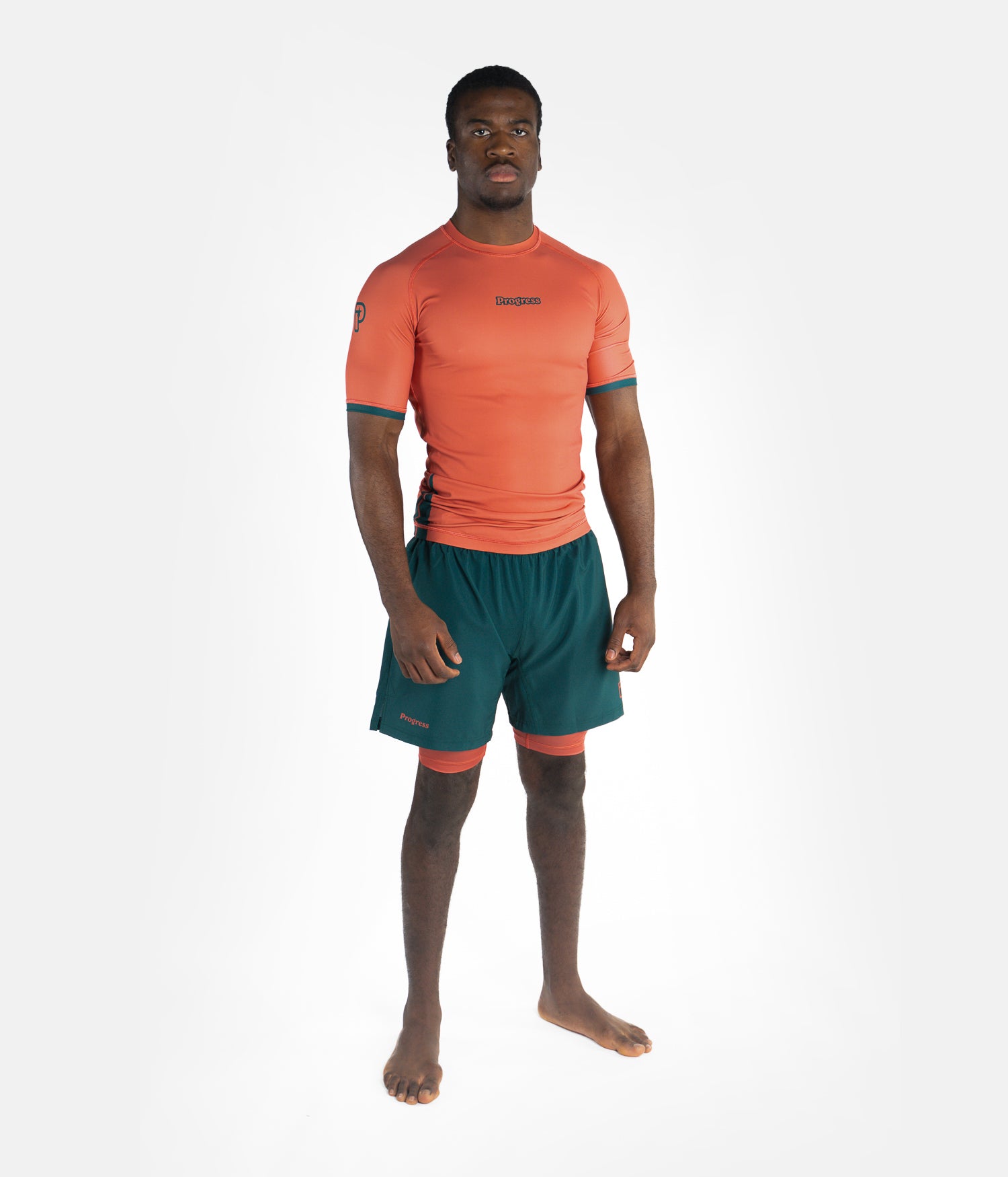 Academy + Peach Sunset Rashguard Rashguard