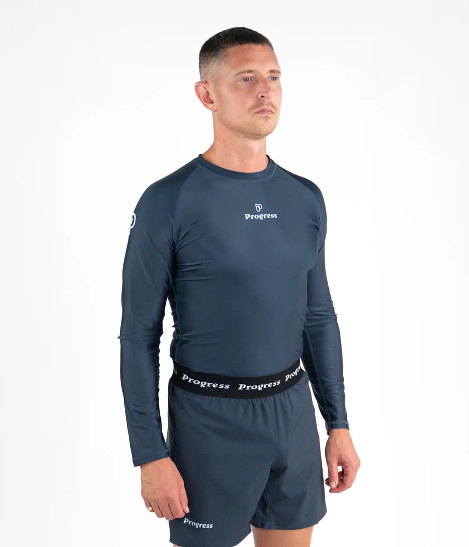 Academy Rashguard Longsleeve - Petroleum Rashguard