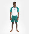 Profile Rashguard - White & Green Rashguard