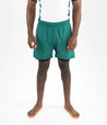 Profile Hybrid Shorts - White & Green Shorts