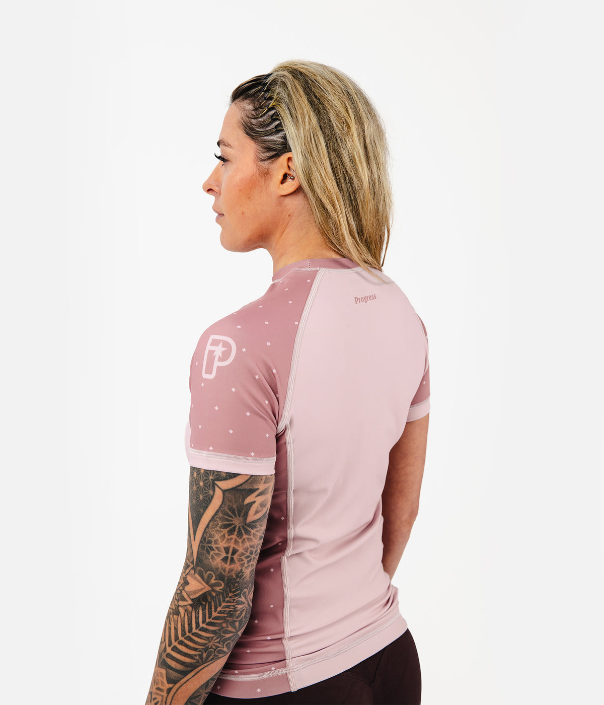 Women's Academy + Baby Pink Rashguard Rashguard