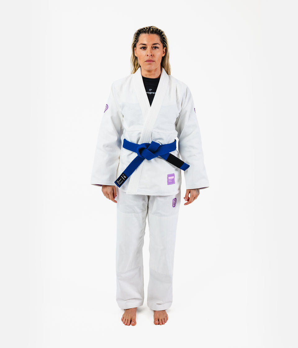 Women's Academy + Gi - White Kimono F1