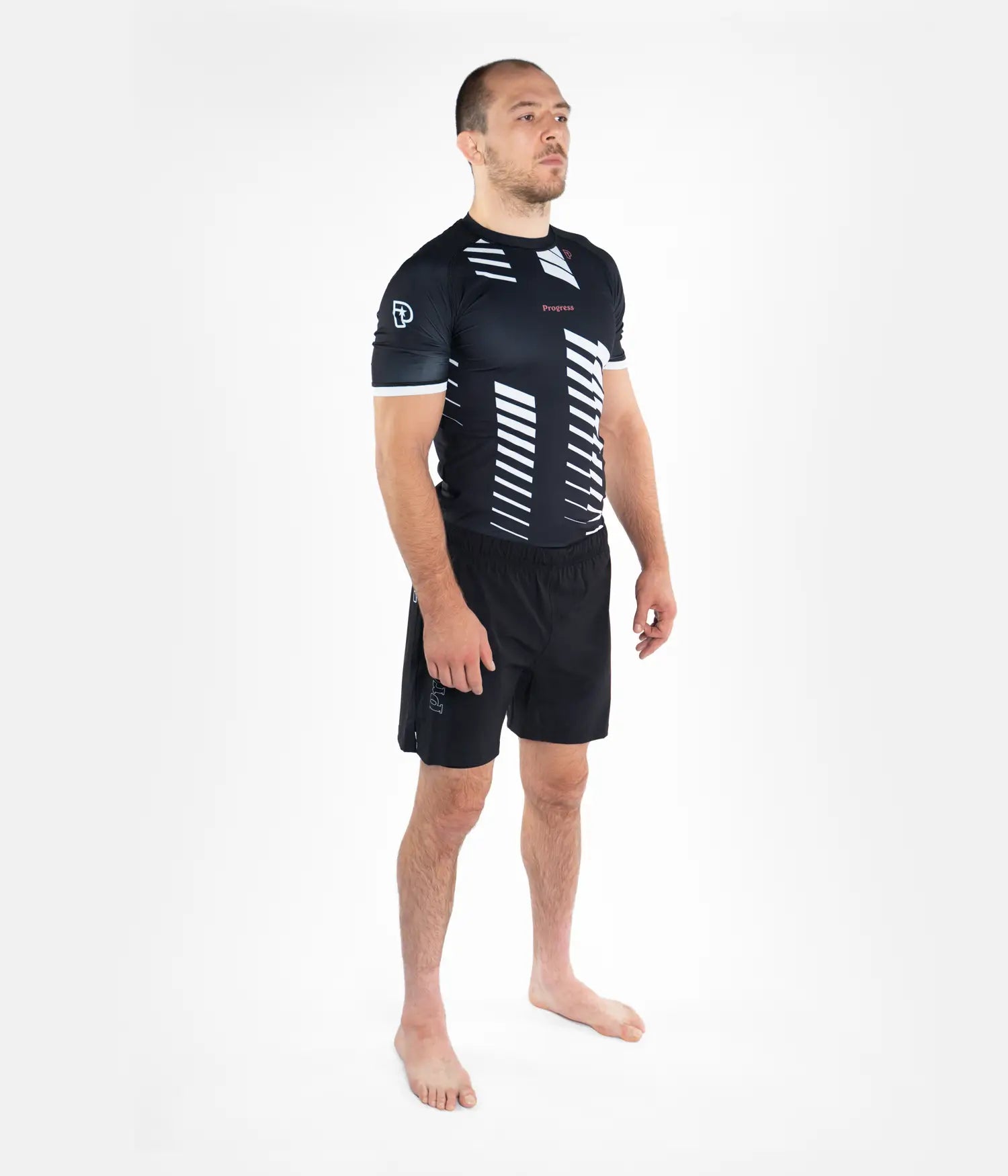 Ranked Rashguard 2026 - White/Black Rashguard