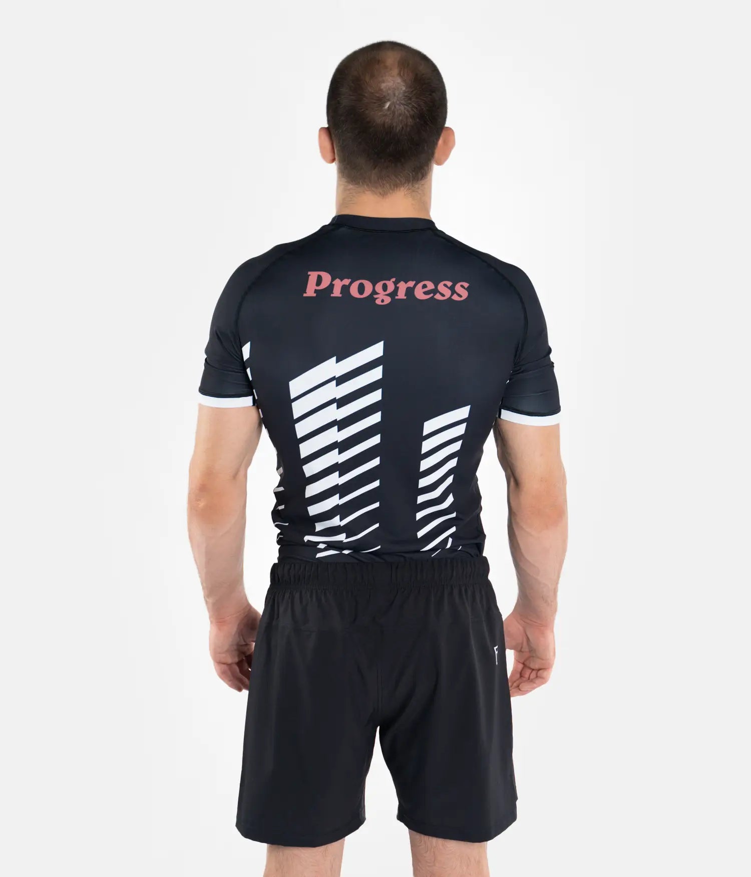 Ranked Rashguard 2026 - White/Black Rashguard