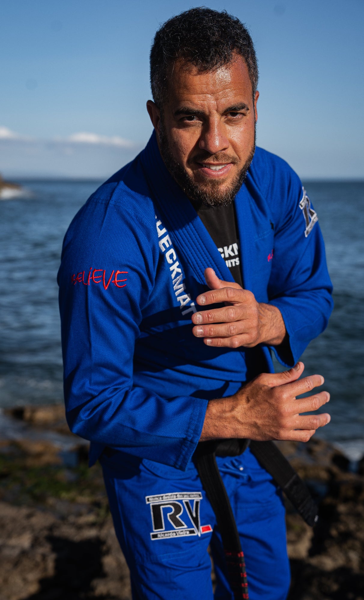 Rico Vieira Believe Limited Edition Gi - Blue Kimono