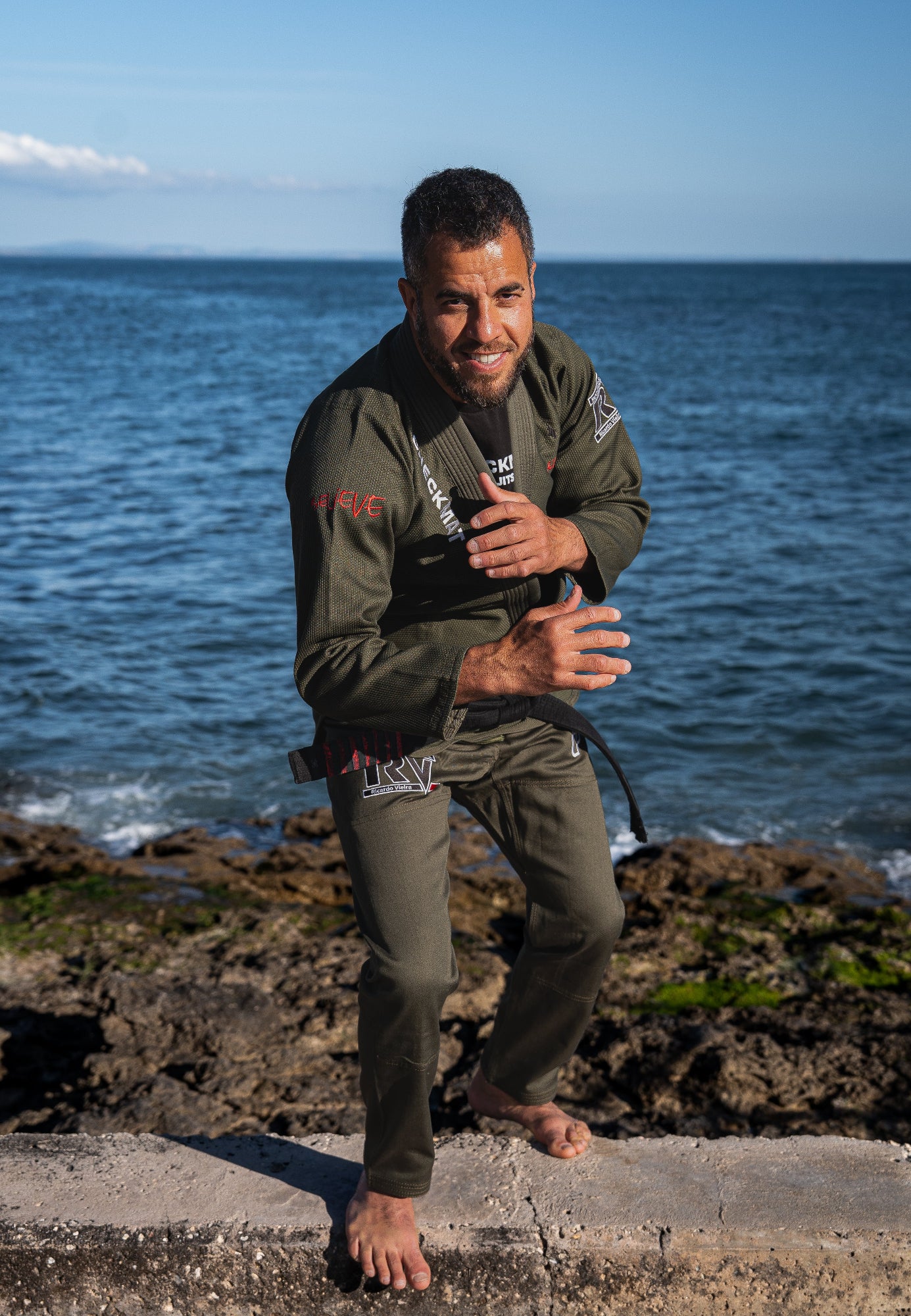 Rico Vieira Believe Limited Edition Gi - Forest Green Kimono