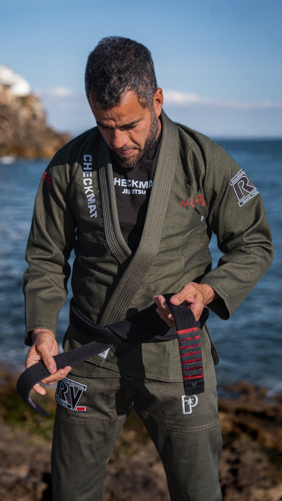 Rico Vieira Believe Limited Edition Gi - Forest Green Kimono