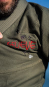 Rico Vieira Believe Limited Edition Gi - Forest Green Kimono
