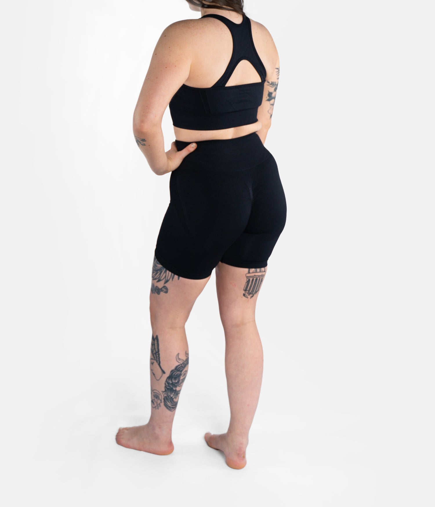 Ladies Pro Seamless Grappling Shorts - Black