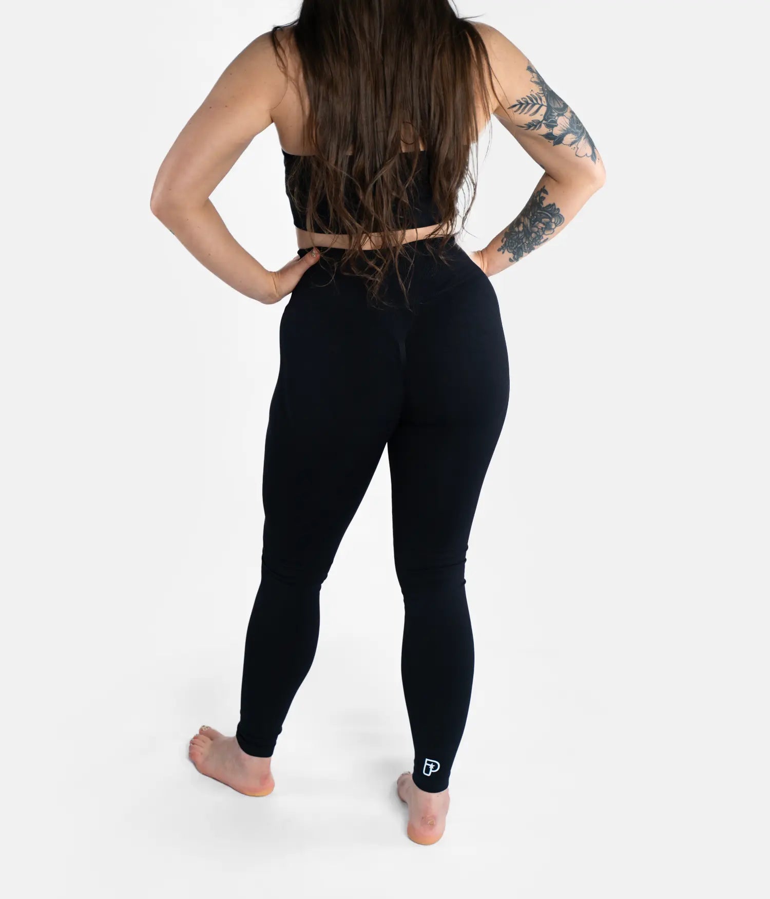 Women's Pro Seamless Grappling Leggings - Black Legging