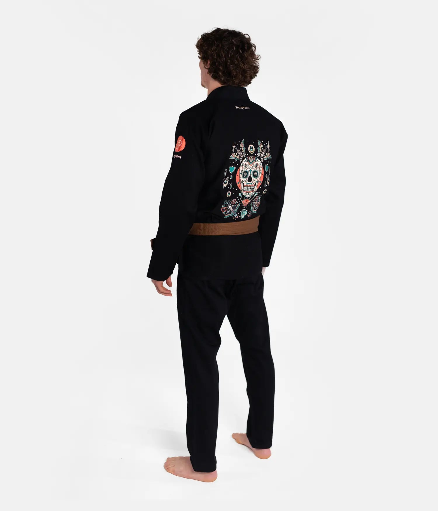 Sugar Skull Gi - Black Kimono