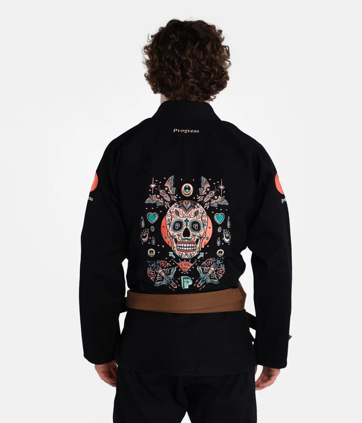 Sugar Skull Gi - Black Kimono