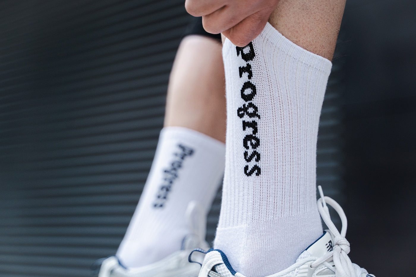 Why does James love his Progress socks?