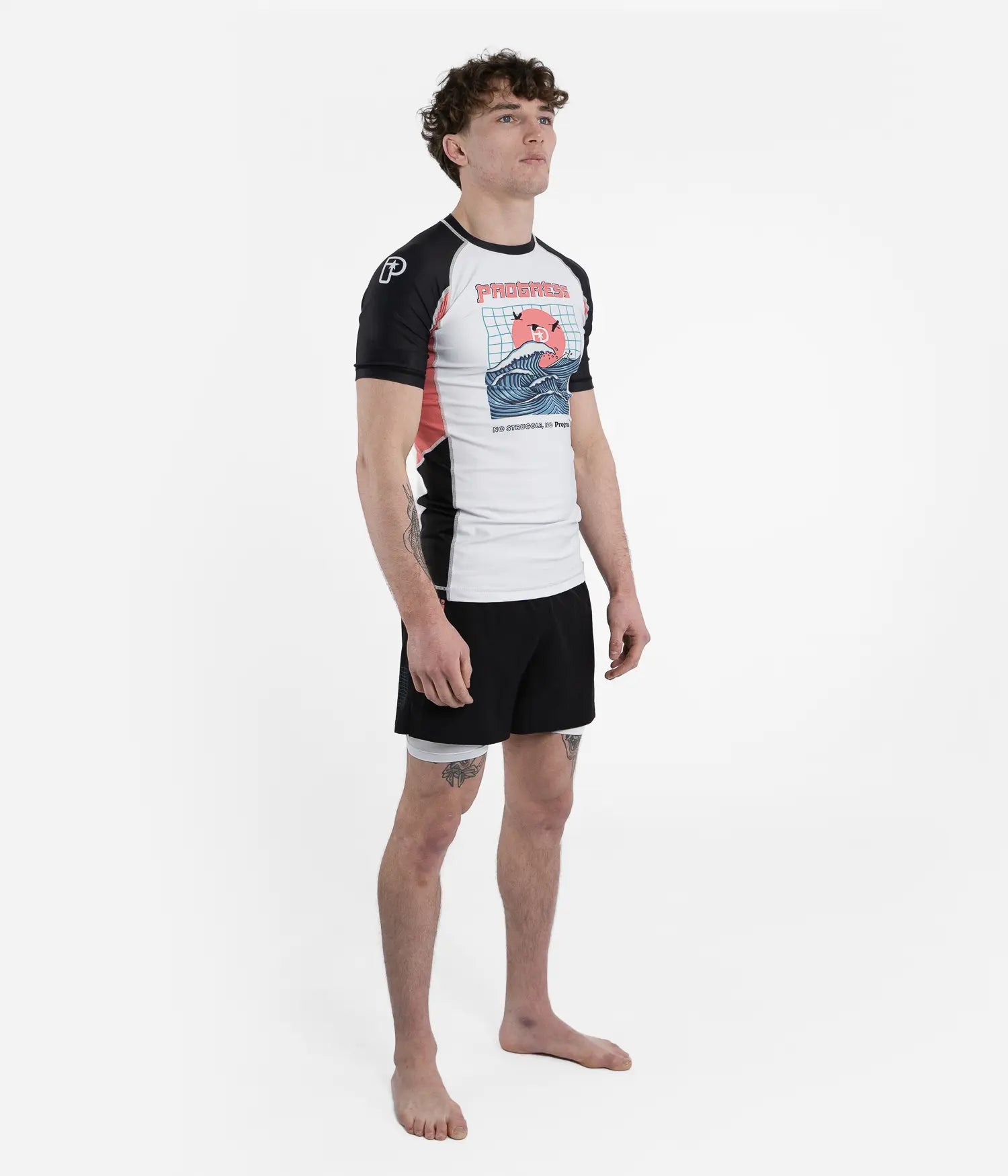 Unknown Great Wave Rashguard Rashguard