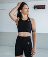 Pro Seamless Sports Bra - Black Bra