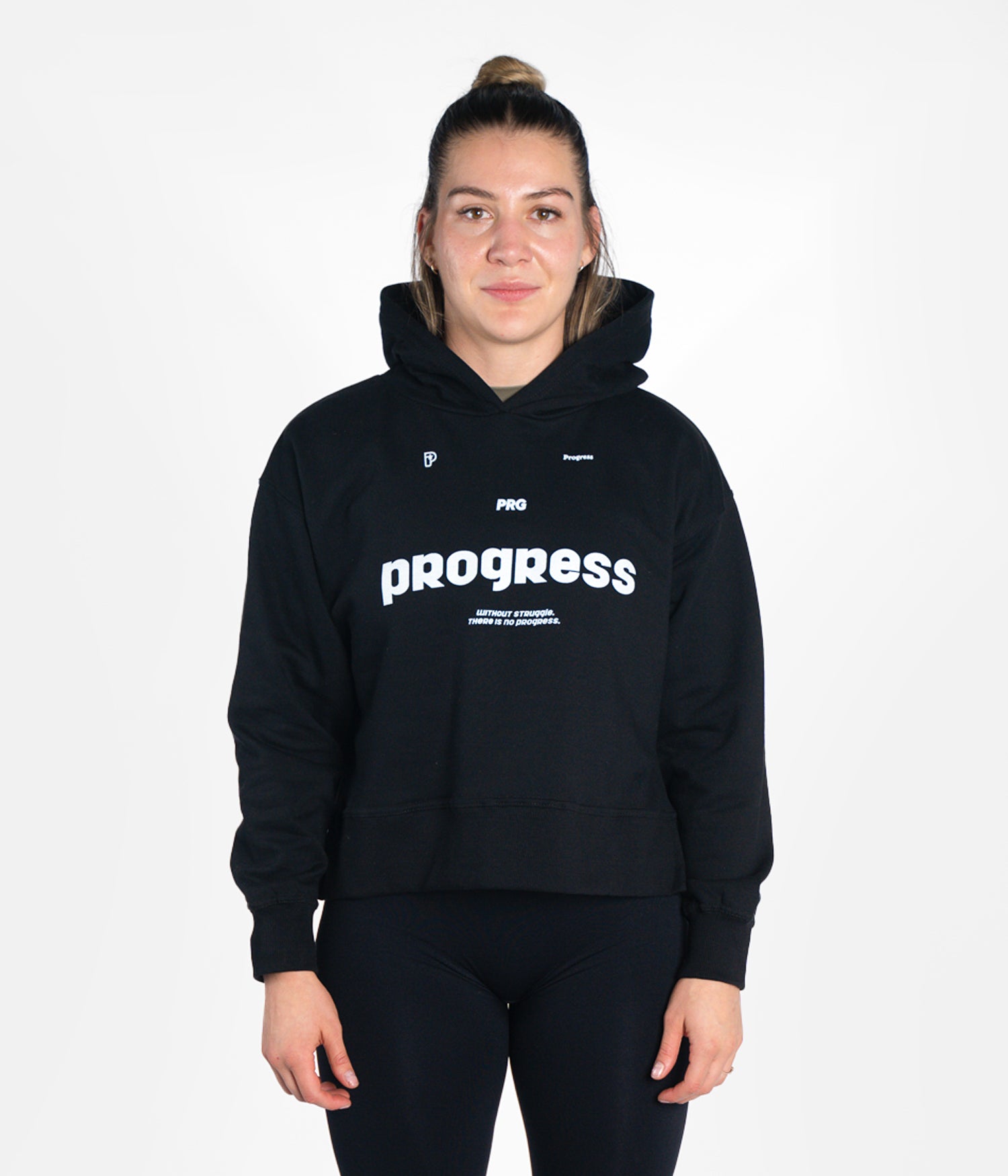 PRG Women’s Vital Cropped Hoodie - Black Hoodie