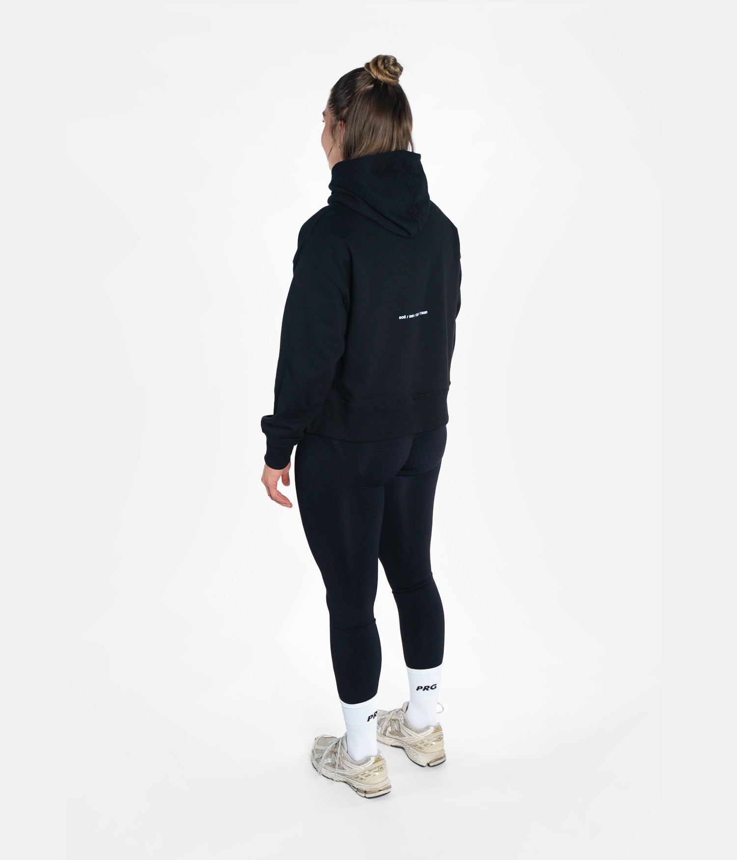 PRG Women’s Vital Cropped Hoodie - Black Hoodie