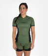 Academy + Khaki Women's Rashguard Rashguard