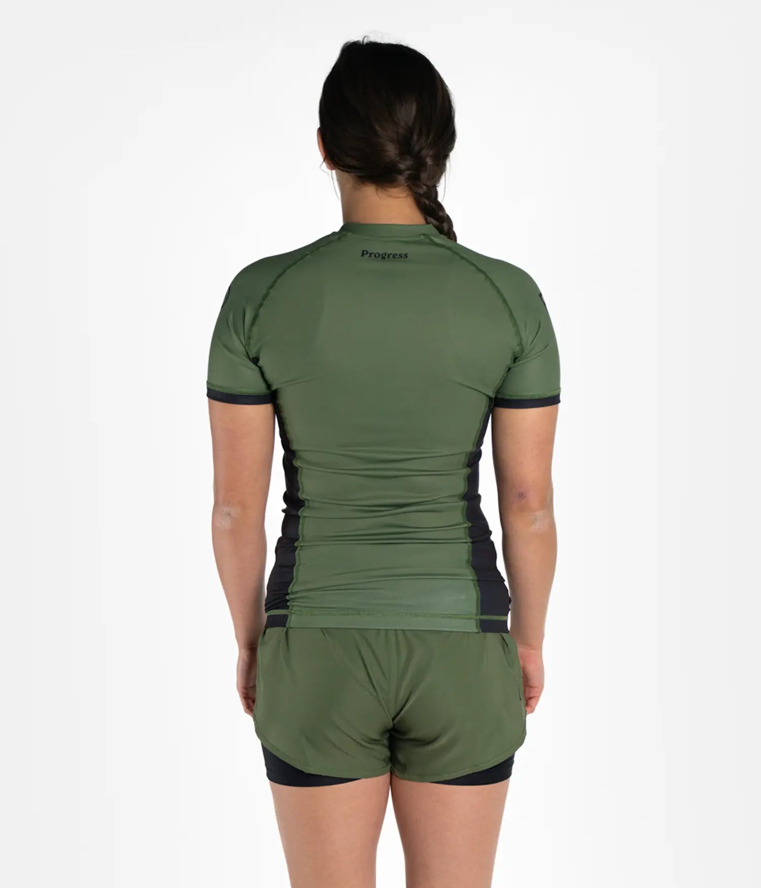 Academy + Khaki Women's Rashguard Rashguard