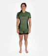 Academy + Khaki Women's Rashguard Rashguard