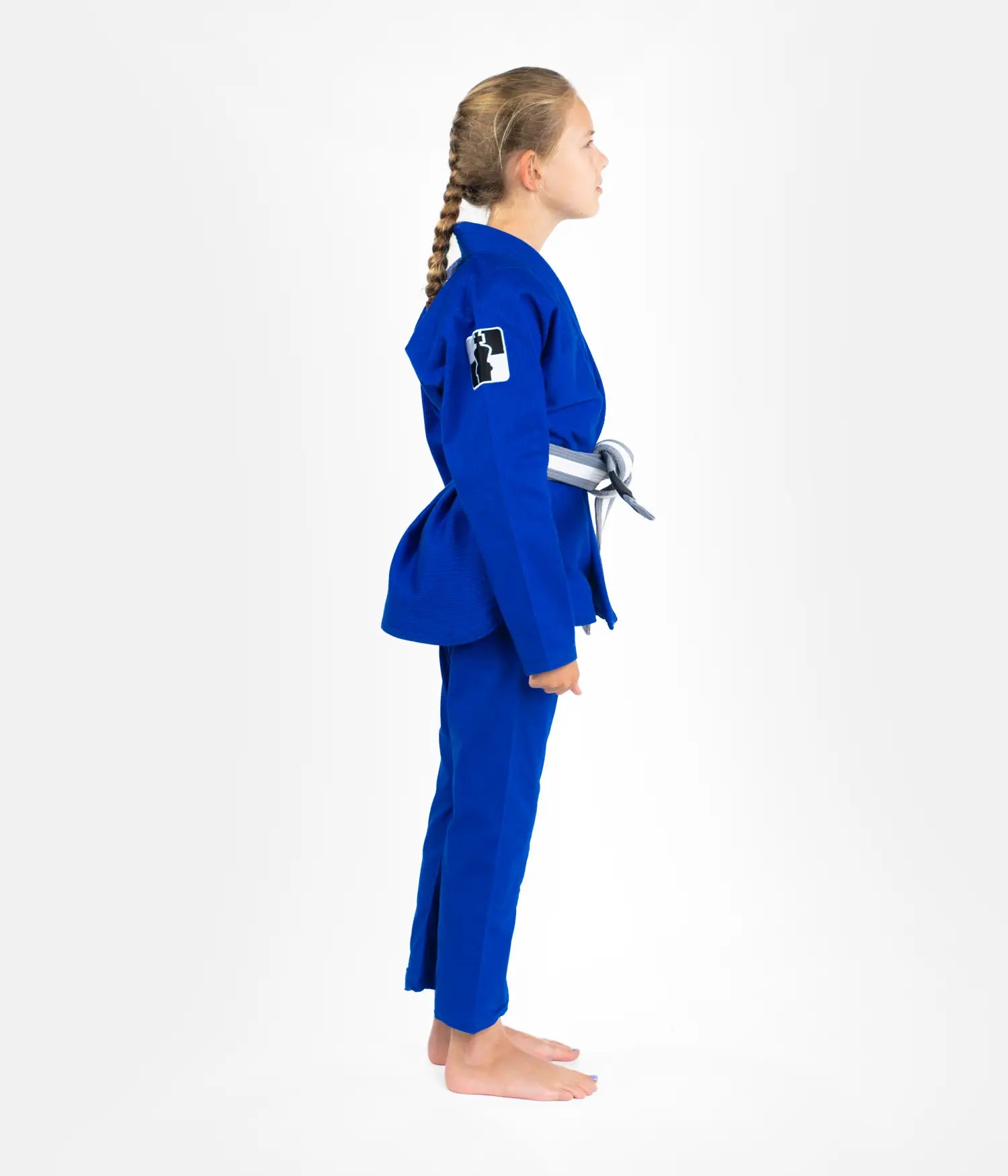Kids Checkmat Official Gi - Blue Kimono