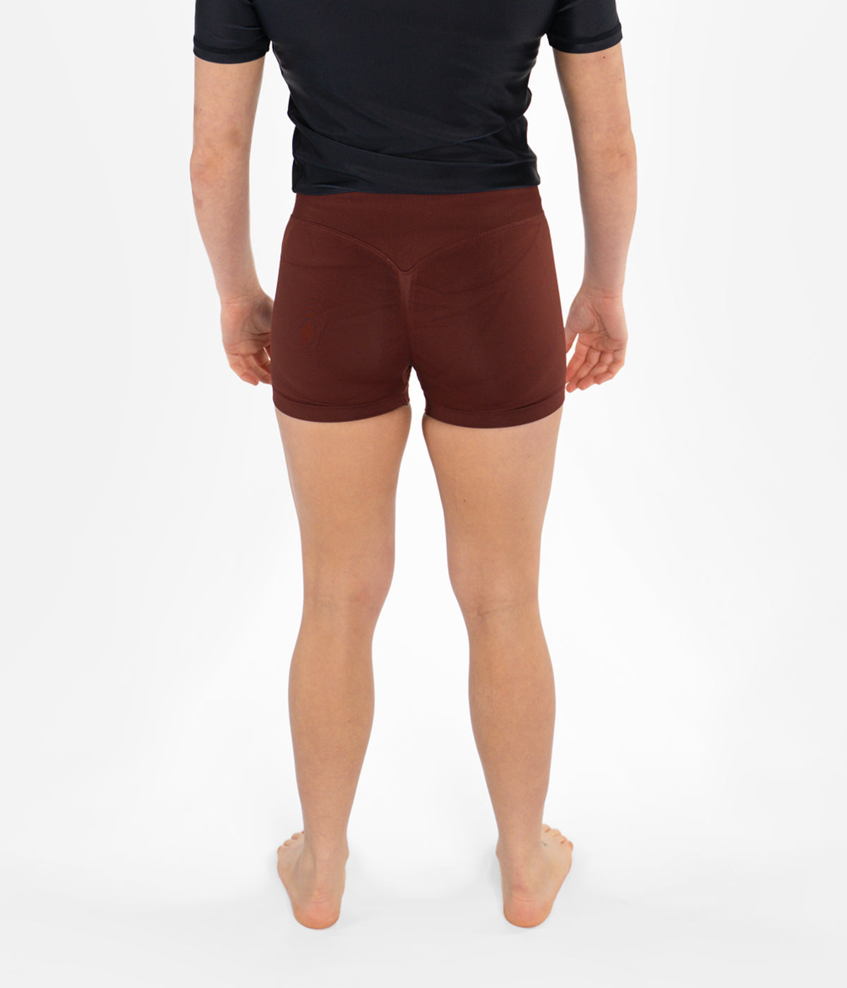 Seamless Shorts - Burgundy Shorts