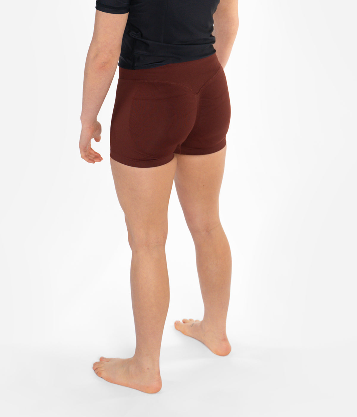 Seamless Shorts - Burgundy Shorts