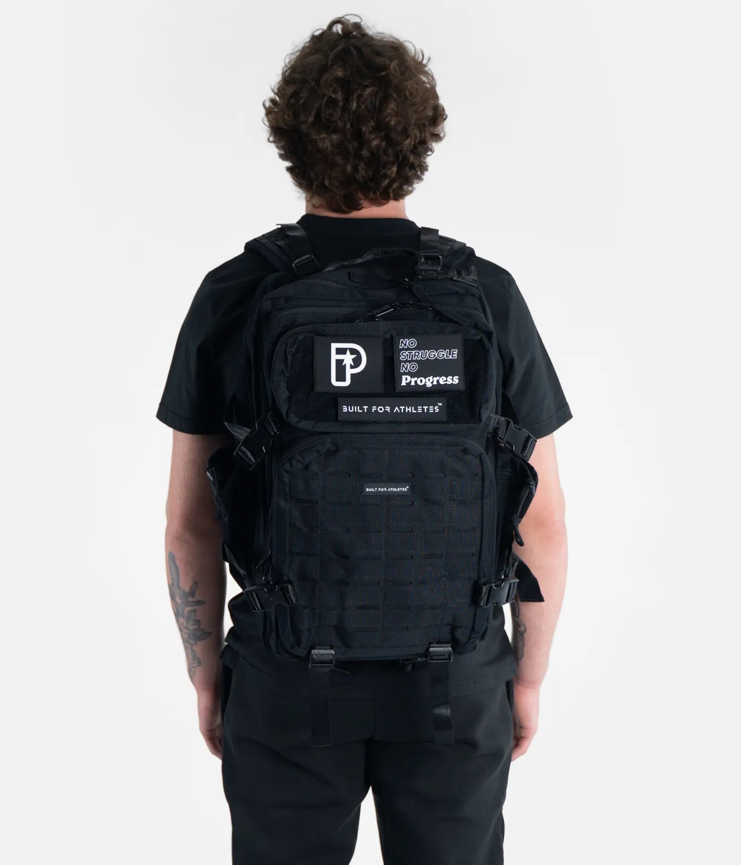 BUILT FOR ATHLETES バックパック ブラック Progress X Built for Athletes Large Backpack - Progress Jiu